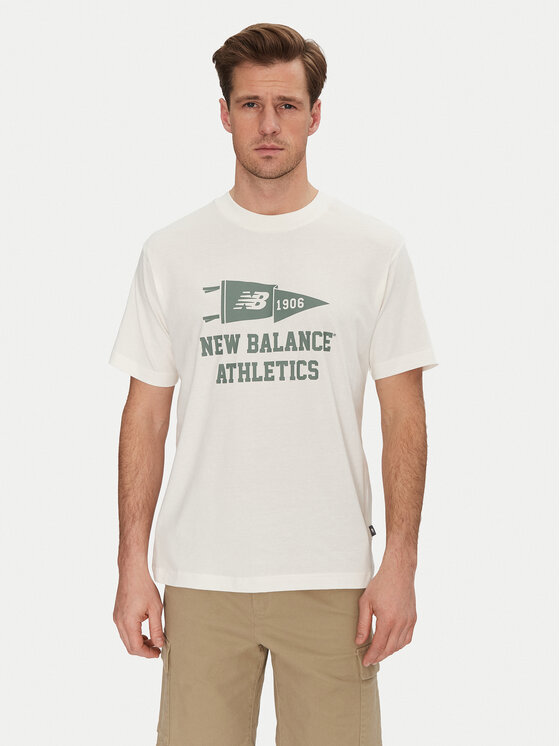 

Футболка свободного кроя MT51924 New Balance, белый