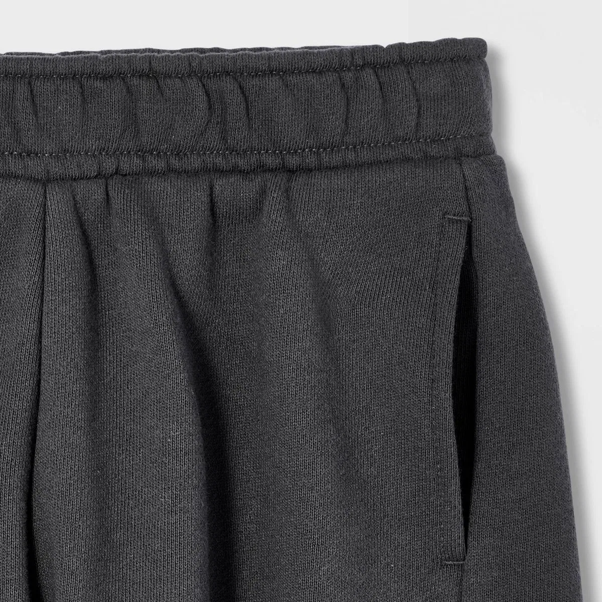 Шорты на резинке из футера Cat & Jack, Charcoal Gray — фото 3