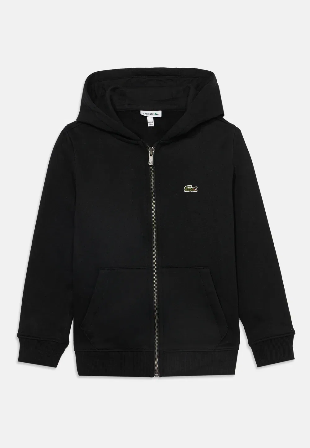 Толстовка на молнии Core унисекс - свитшот на молнии Lacoste, Noir