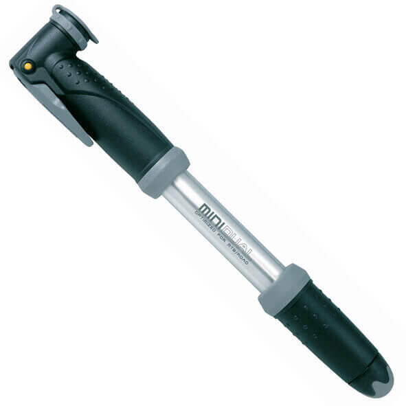 

Насос Topeak Mini Dual велосипедный, серебристо - черный