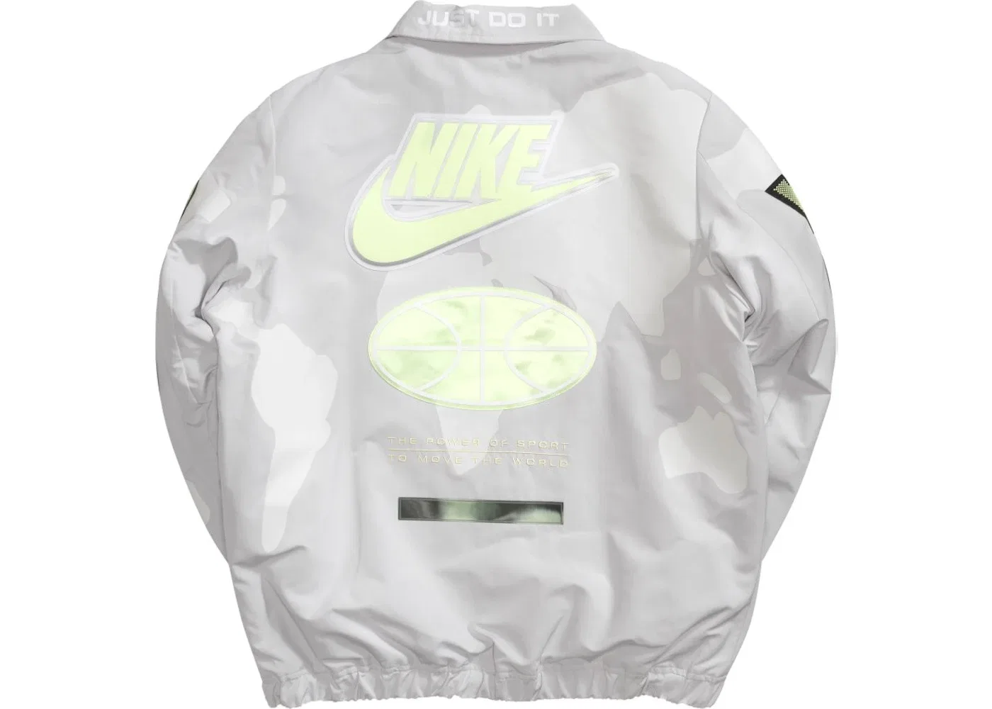 Мужская куртка Nike x Pigalle Story Jacket Vast Grey — фото 2