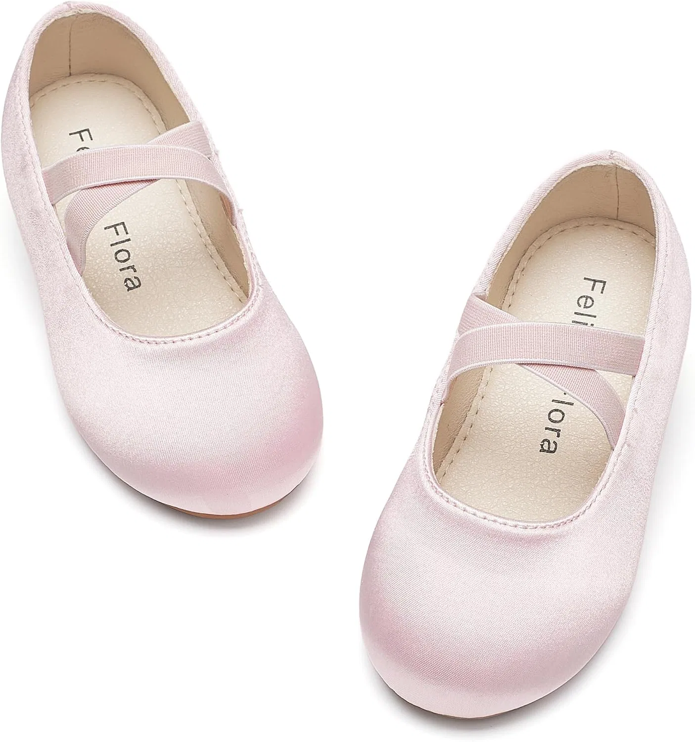 Детские туфли для девочек балетки Мэри Джейн Felix & Flora, Light Pink