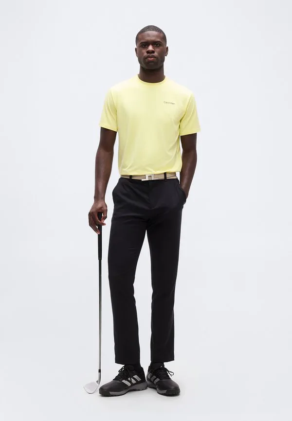 Базовая футболка newport Calvin Klein Golf, Lemon — фото 2
