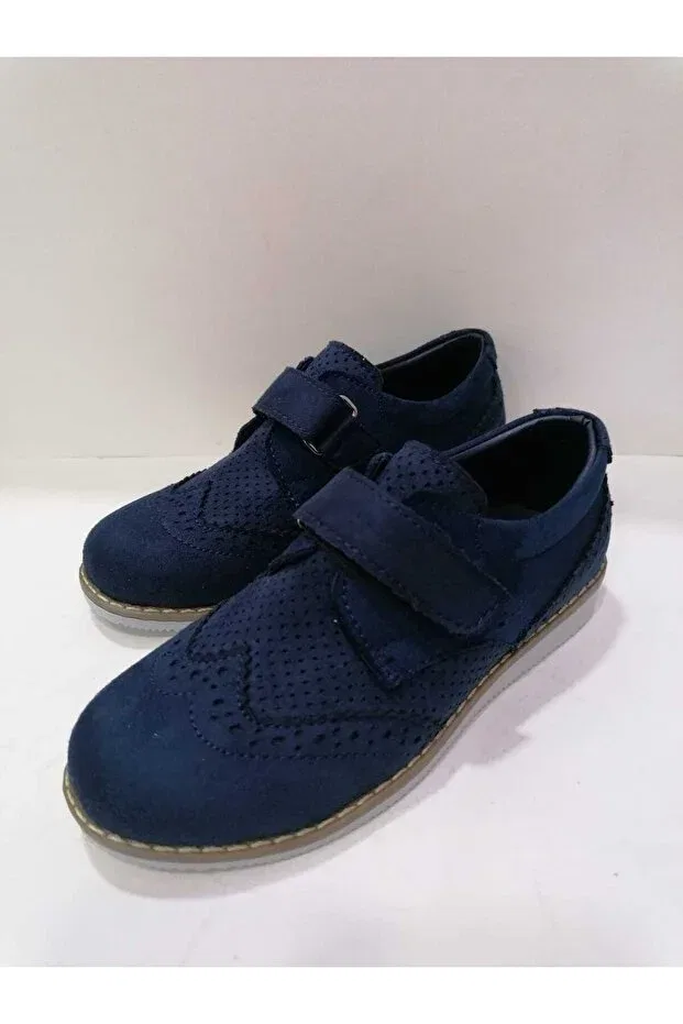 Детские оксфорды для мальчиков ортопедические Özgür Kids, Navy Blue