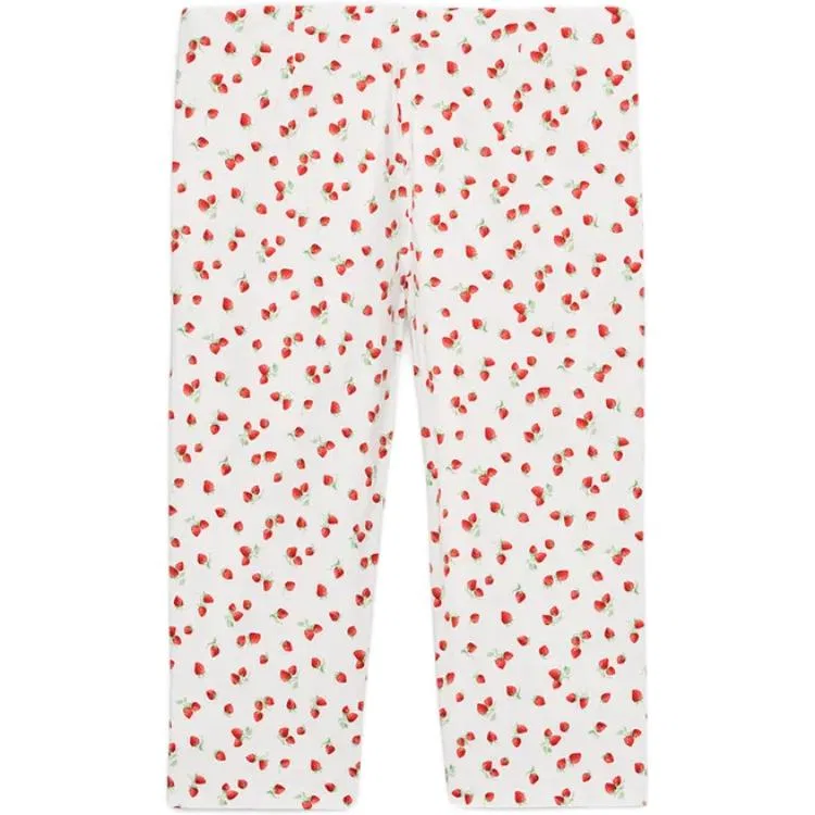 Женские шорты Casual с принтом, ZARA, White/Red — фото 3