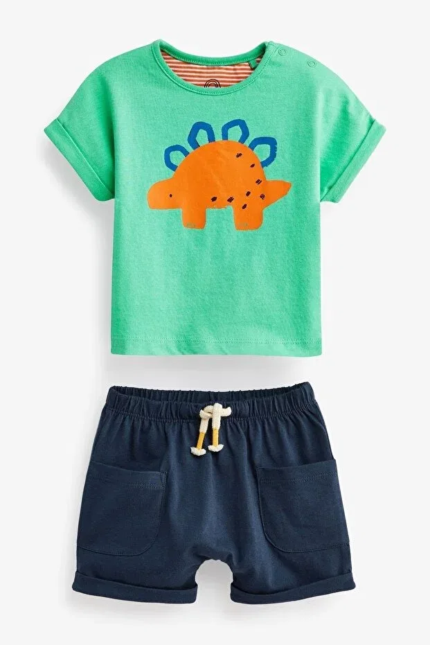 Детский комплект для мальчиков хлопковый Next Baby, Multicolor — фото 2