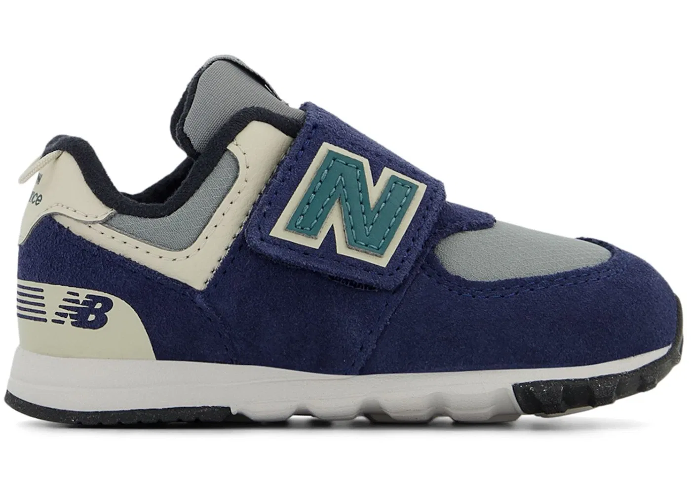 Детские кроссовки Lifestyle New Balance 574 Hook and Loop, NB Navy Slate Gray