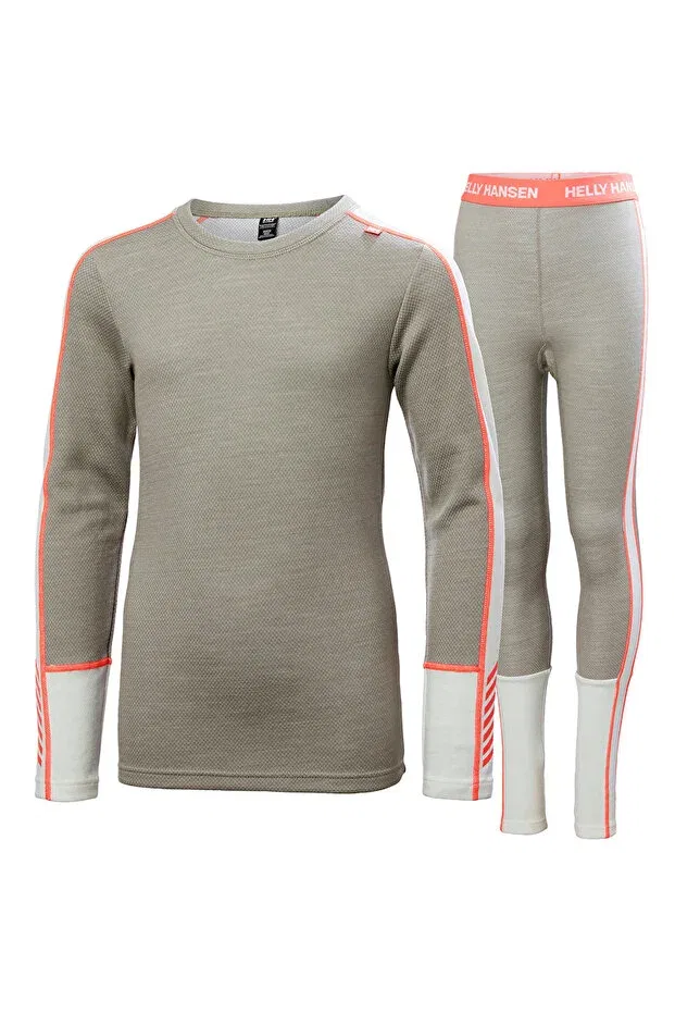 Детское термобелье для мальчиков хлопковое Helly Hansen, Sand
