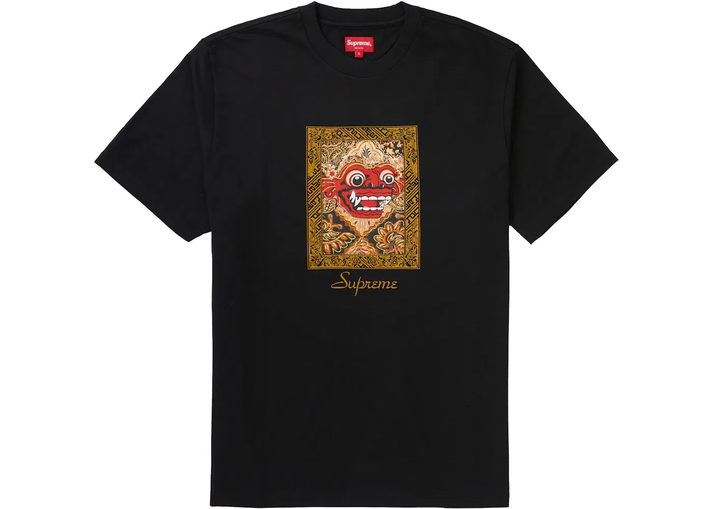 Мужская футболка с принтом Supreme, Black