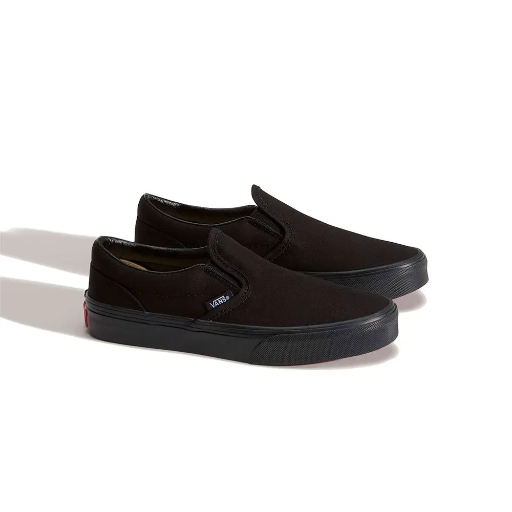 Детские кеды для девочек Vans Classic Slip-On, Black