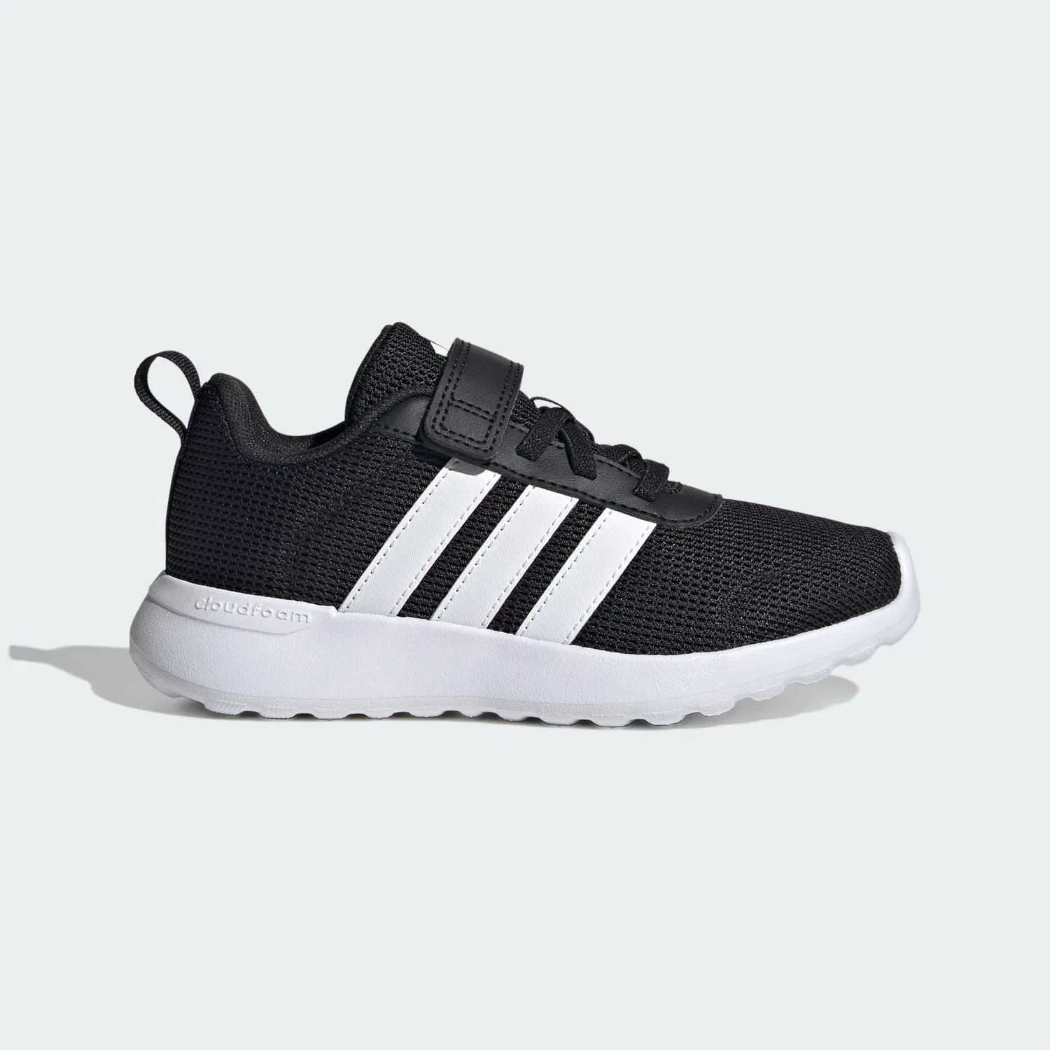 Детские кроссовки с липучками VL Move Adidas, Schwarz Weiß Schwarz