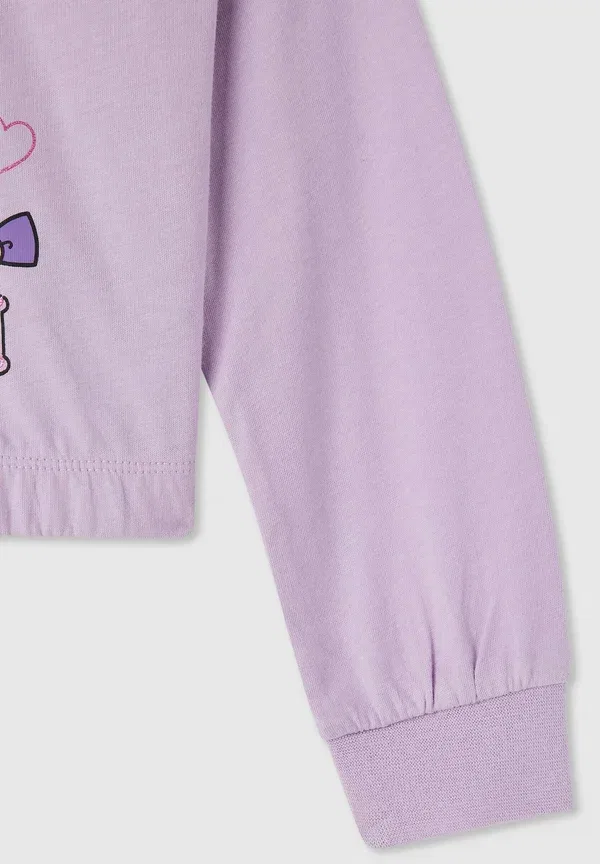 Топ с принтом Kuromi Long Sleeved Top Terranova, Lilla Pastello, сиреневый — фото 3