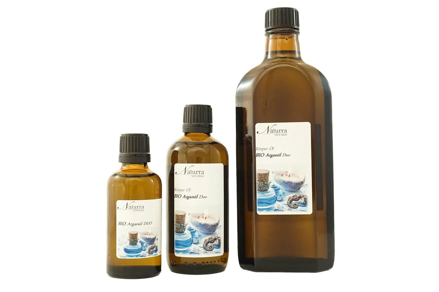 Масло для тела Organic Argan Oil DUO, Naturra, 250 мл, с маслом виноградных косточек — фото 3