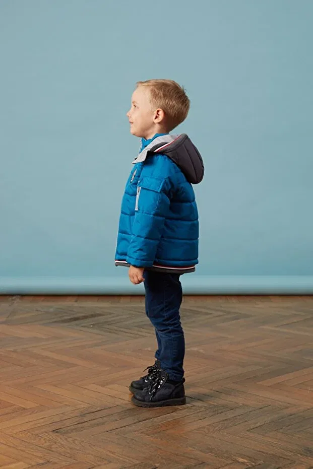 Детское пальто для девочек с капюшоном Men Anorak, Oil — фото 2