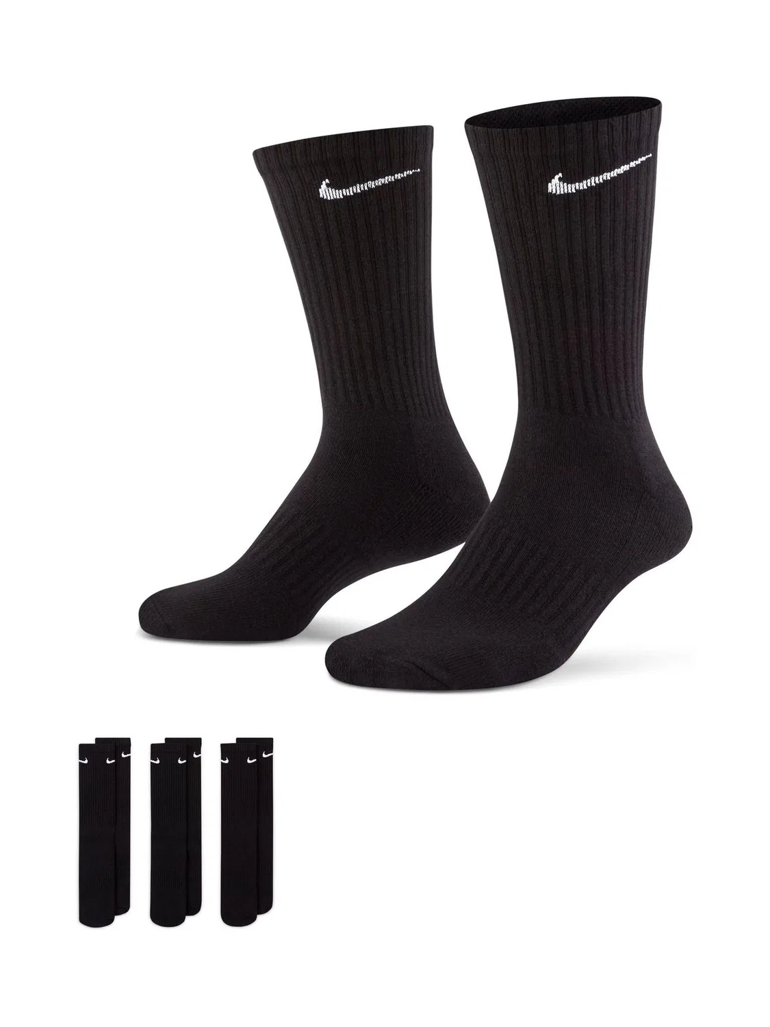 Носки повседневные Nike Everyday Cushioned, черный
