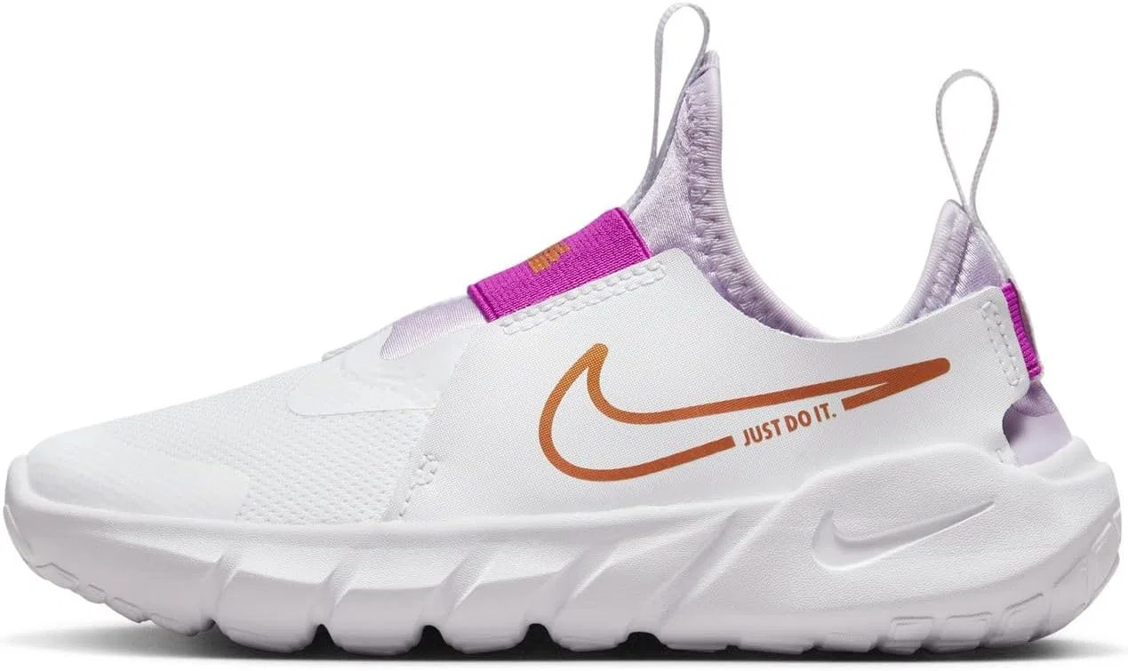 Детские кроссовки для девочек Flex Runner 2 Nike, White/Metallic Copper