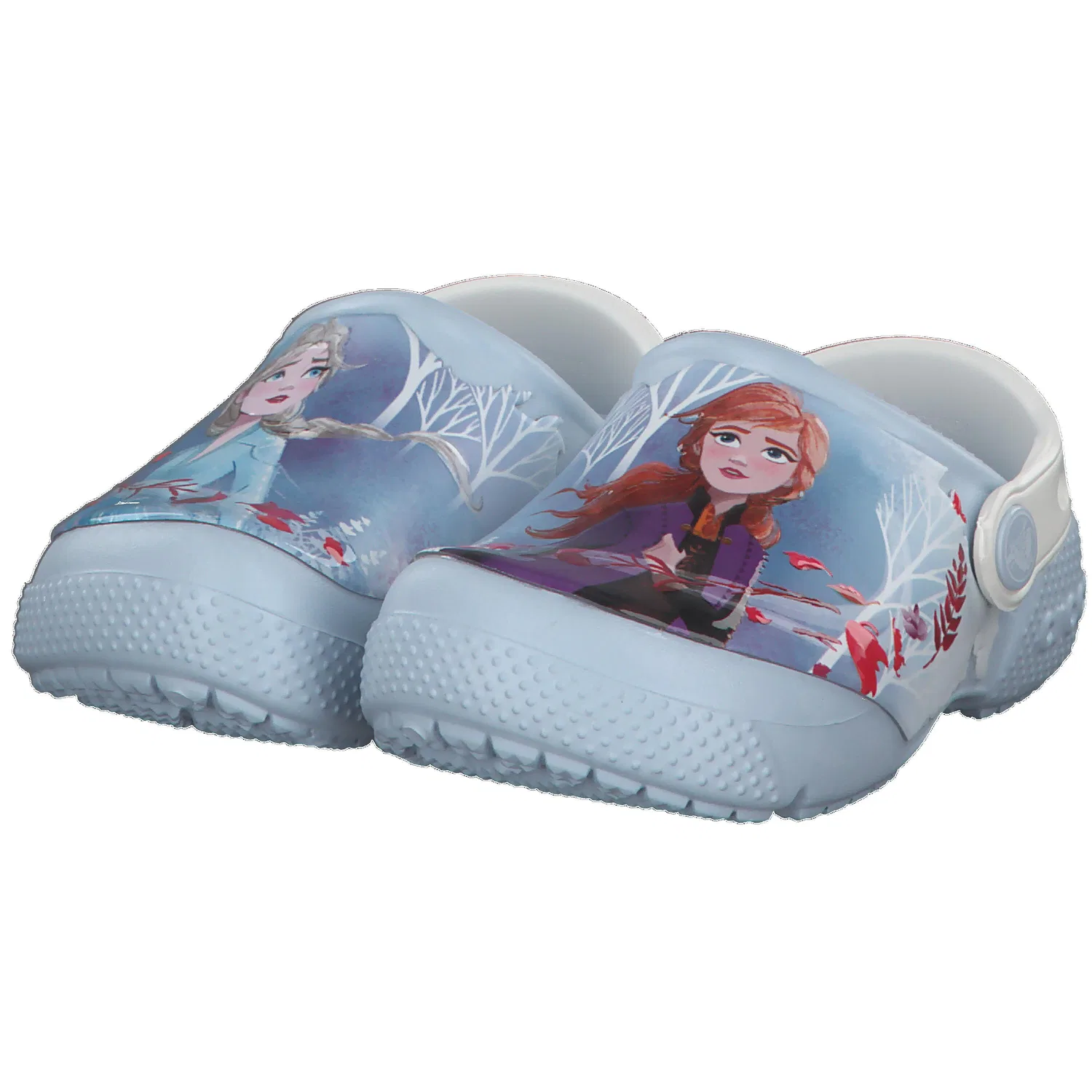 Детские сабо для девочек Frozen 2 Clog Crocs, Hellblau — фото 4