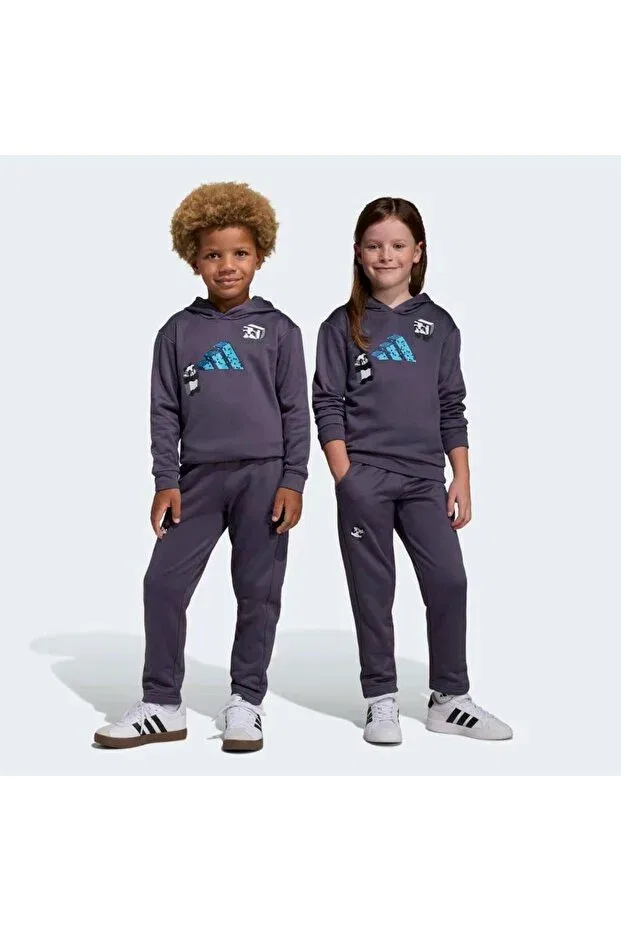 Детский спортивный комплект для девочек с капюшоном Adidas, Auon — фото 2