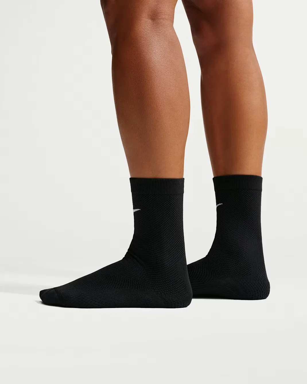 Футбольные носки средней высоты (1 пара) Nike VaporFast, Black/White/White