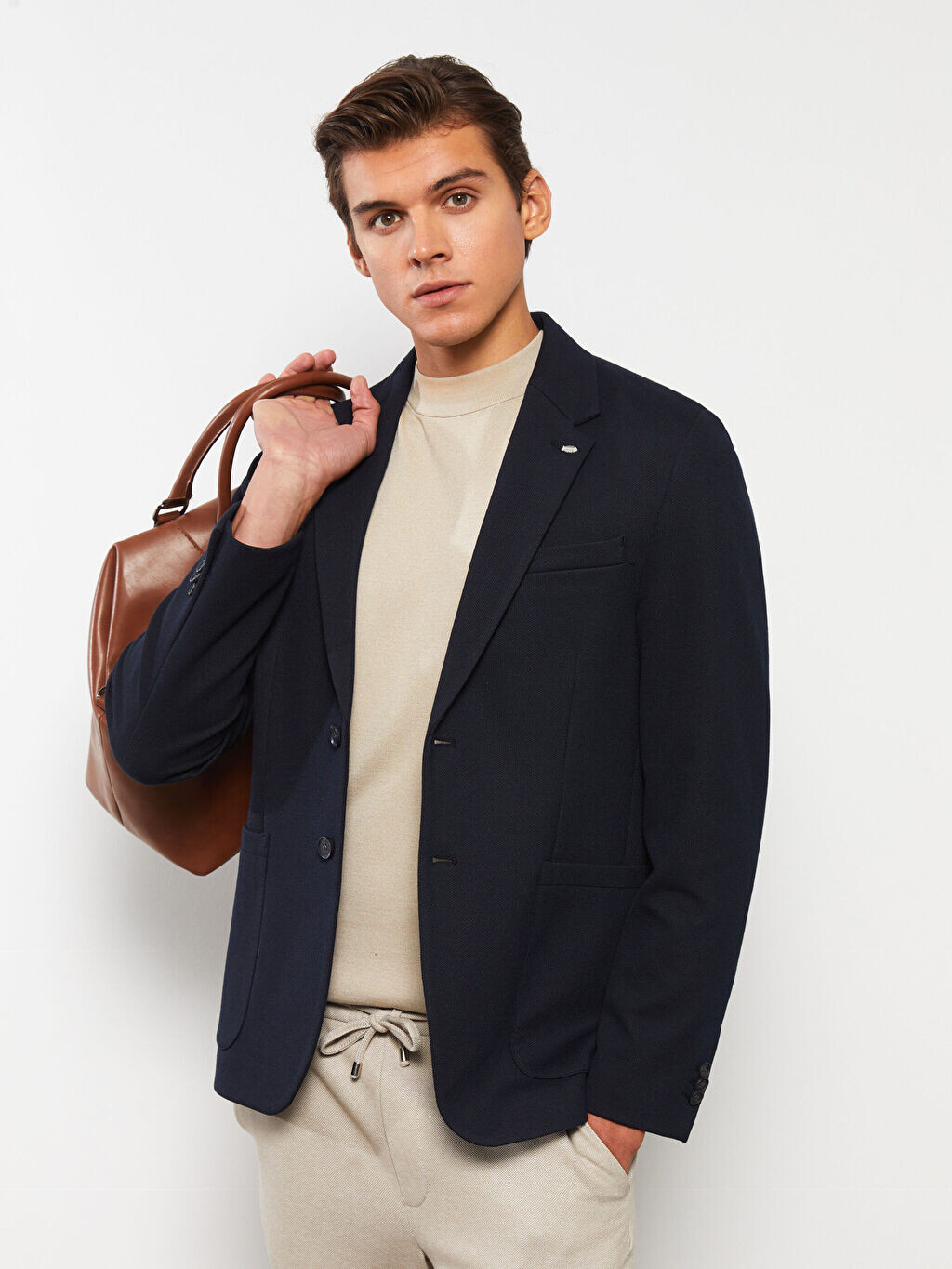 

Мужской пиджак Slim Fit LCW Vision