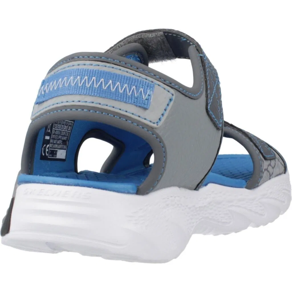 Сандалии с закрытым мыском Skechers Creature-splash, Grau — фото 3