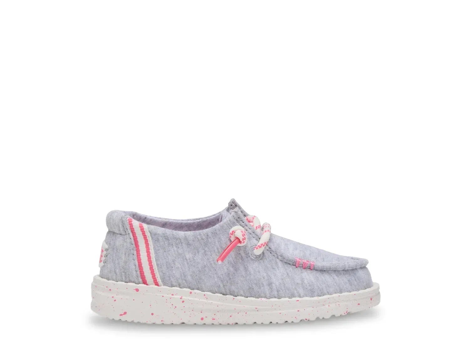 Кеды Slip-On Wendy Stretch Jersey Varsity, HEYDUDE, серый — фото 2