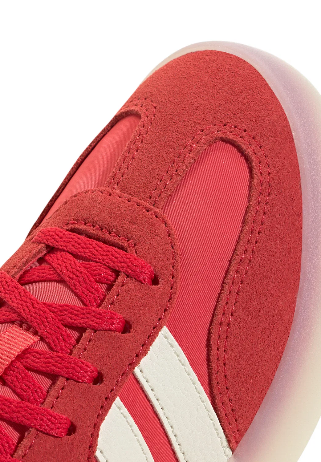 Детские кожаные кроссовки с классическим дизайном Barreda Decode Adidas, Rot Weiss Rot — фото 4