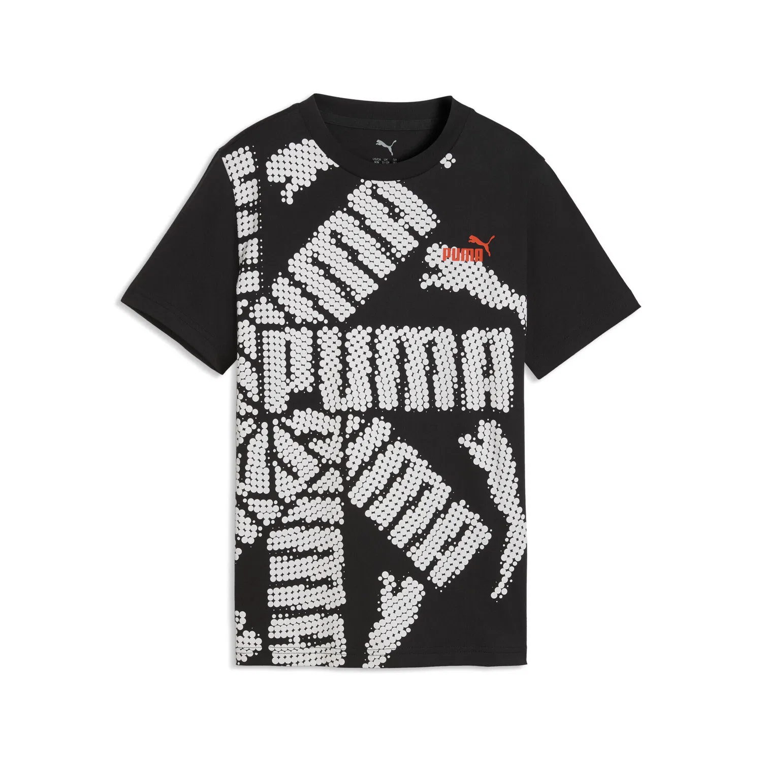 Детская футболка с коротким рукавом Essentials Logo Lab Puma, Schwarz