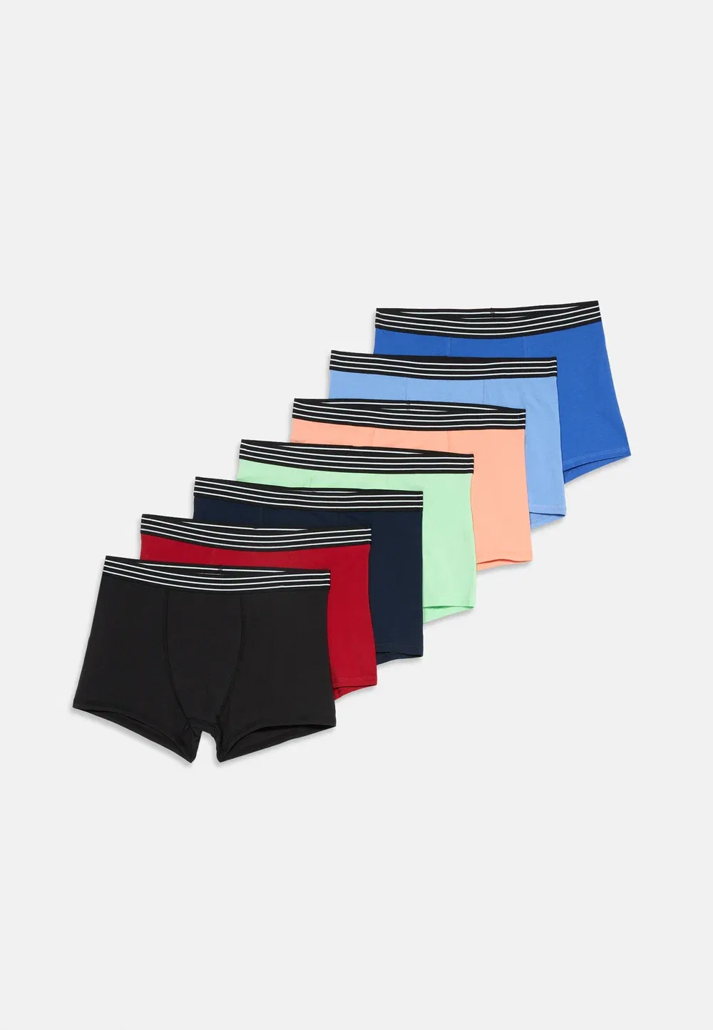 7 штанов - трусы Friboo By Zalando, Blue/Red/Green