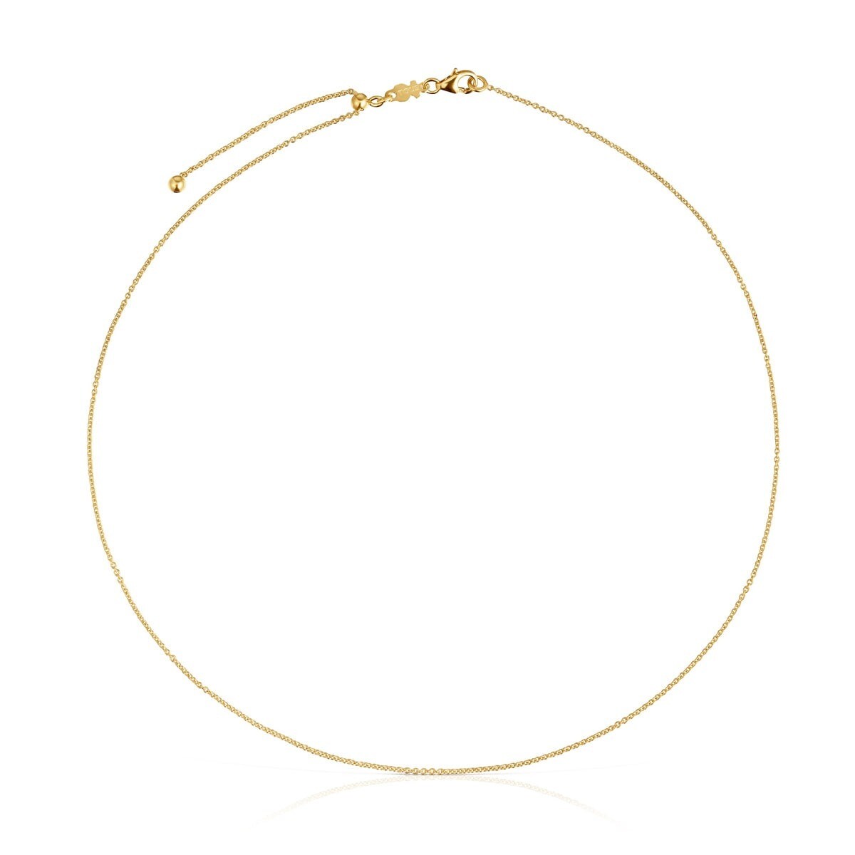 

Колье Tous Basics, 40 см, золото