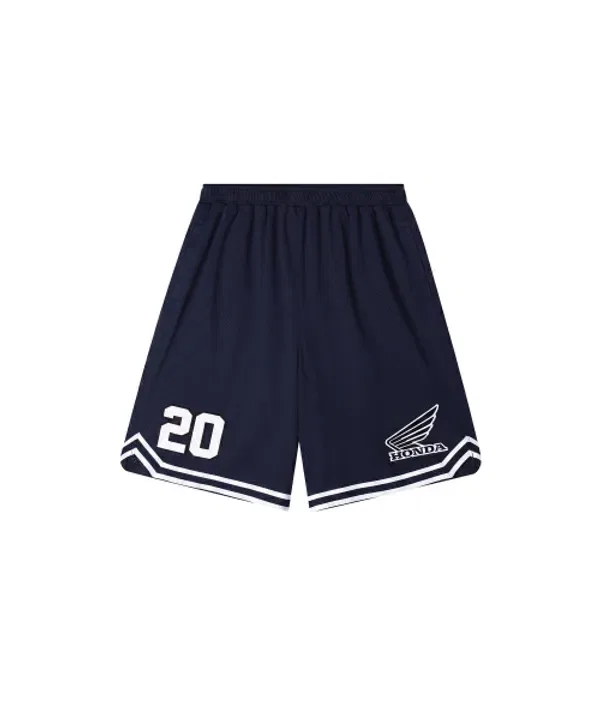 Детские шорты из сетки, Mesh Jersey, Honda Motorcycle Apparel, Navy — фото 2