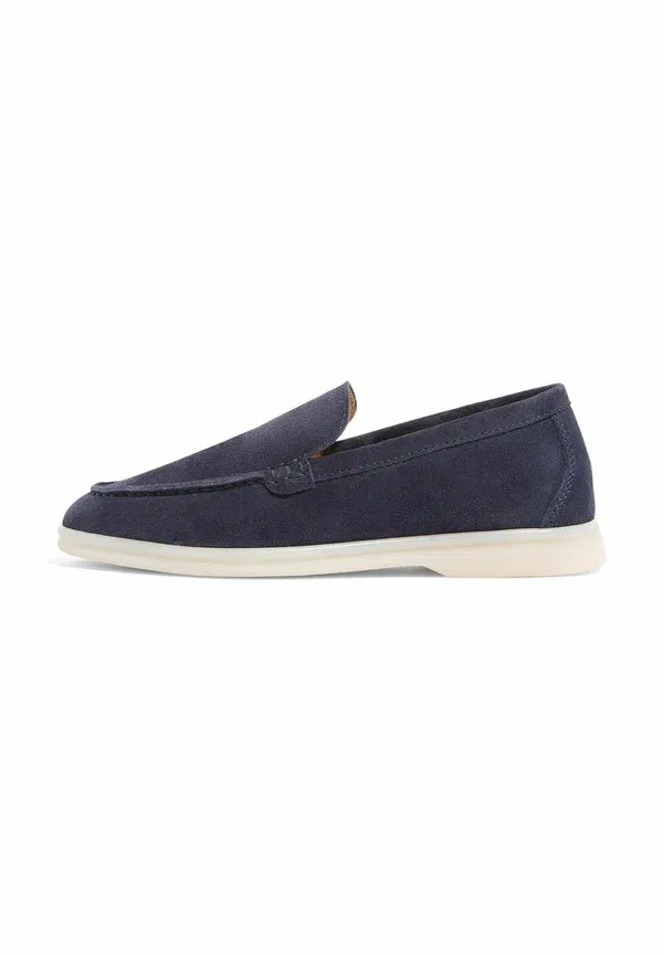 Мокасины на плоской подошве Slip-ons Scarosso Suede, синий