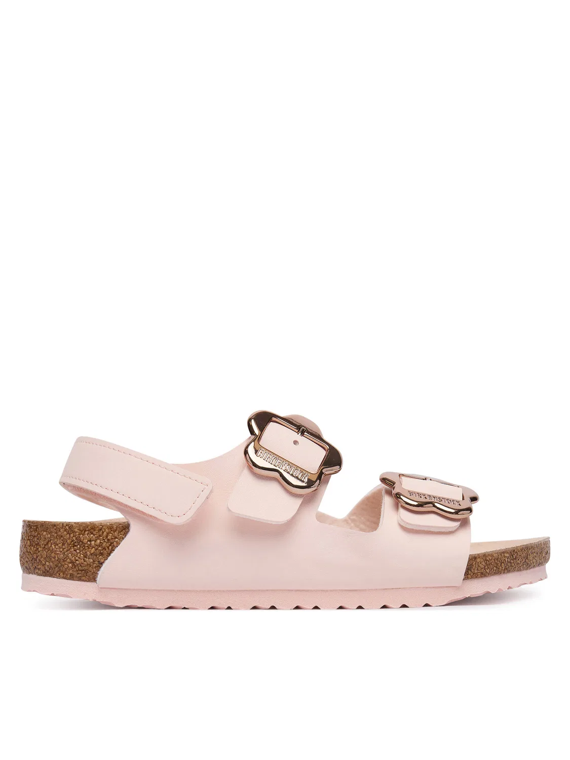 Сандалии для девочки Milano Flower Buckle Birkenstock, розовый