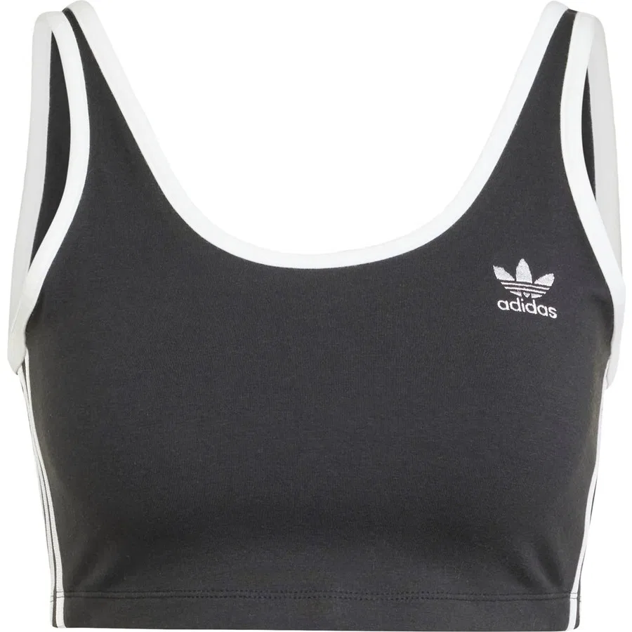 Бюстгальтер спортивный с 3 полосами Adicolor Originals JD4612 adidas, Оранжевый — фото 3