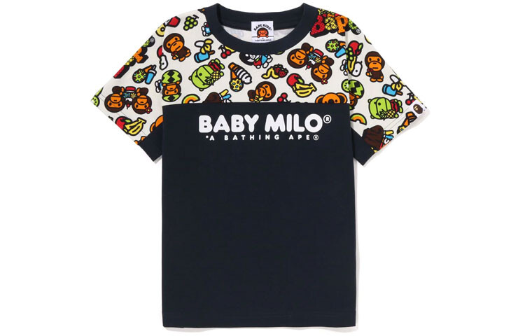 

Детская футболка A Bathing Ape, темно-синий