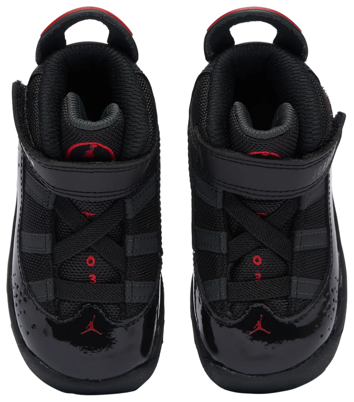 Кроссовки для мальчиков 6 Rings Jordan, цвет Black/Anthracite/Fire Red — фото 4