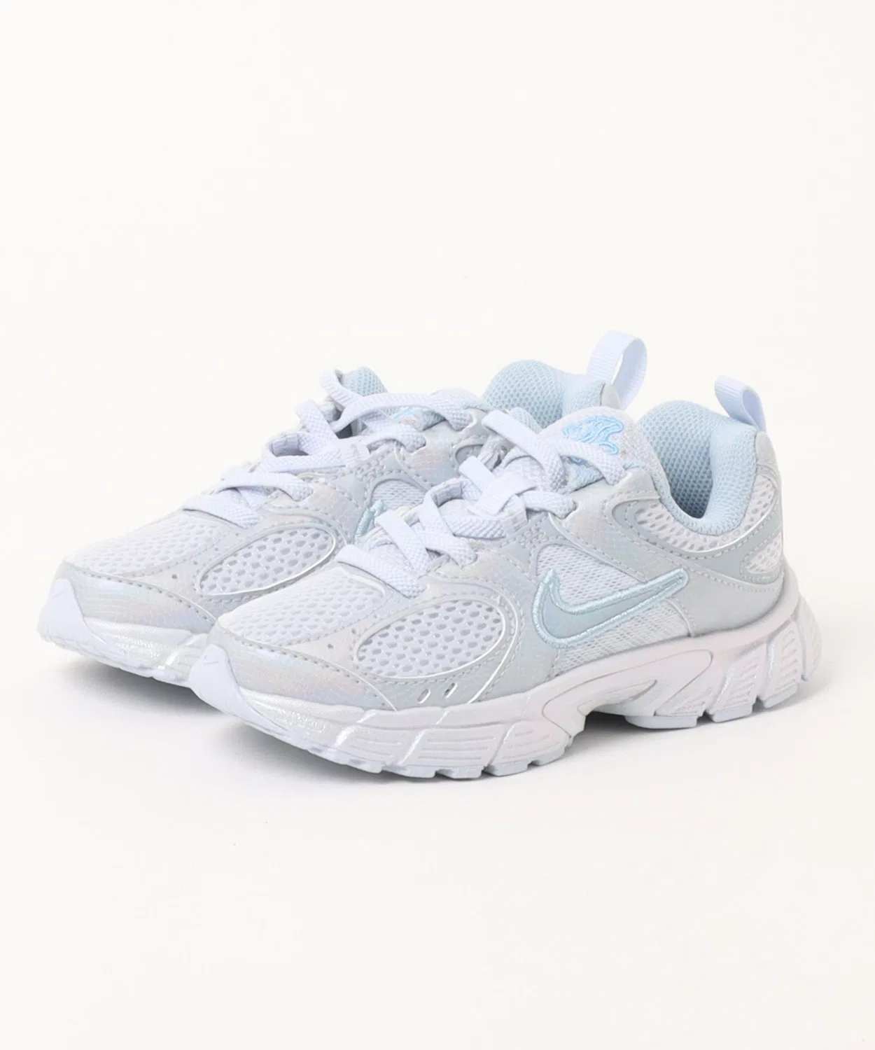 Детские кроссовки с принтом V5 RNR LILS E PS NIKE, Football Grey/Football Blue