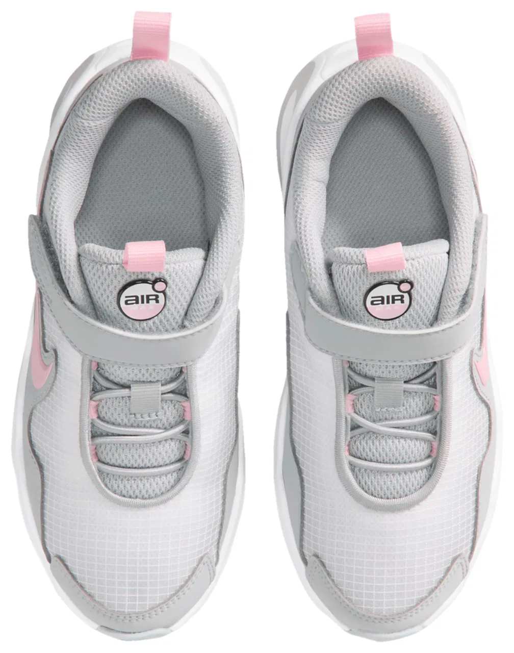 Кроссовки для мальчиков Air Max Nova Nike, цвет Wolf Grey/White/Medium Soft Pink — фото 4