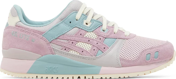 Кроссовки gel lyte 3 og 'barely rose quartz' Asics, розовый - фото