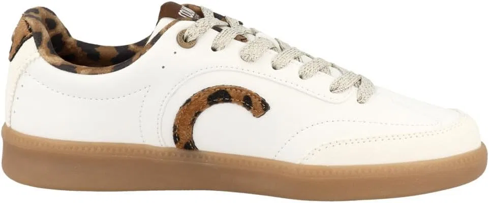 Кроссовки Colmar Unisex Blade Wildcat Zapatillas, White Leopard — фото 3