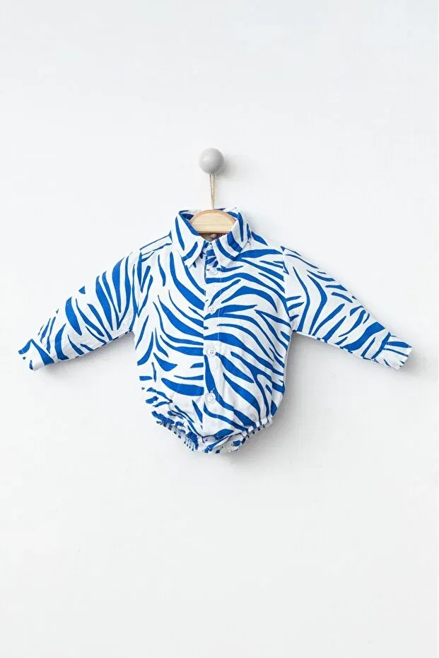 Детское боди с длинным рукавом Ruhaay, Blue