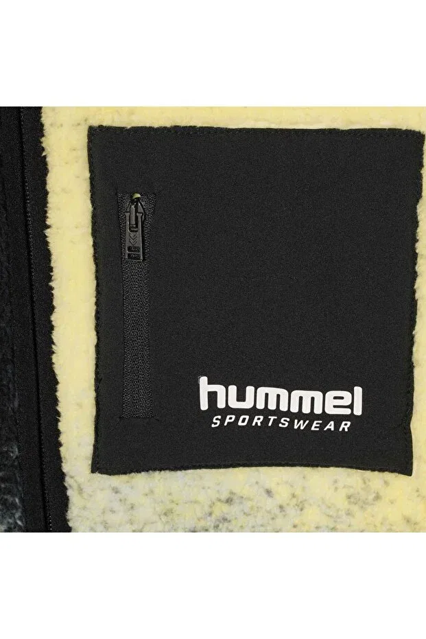Детские свитшот для мальчиков с флисом на молнии Hummel, Black — фото 4
