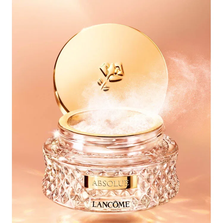 Женская рассыпчатая пудра для лица с эффектом матирования, 15 г, LANCOME, Pure Rose — фото 3