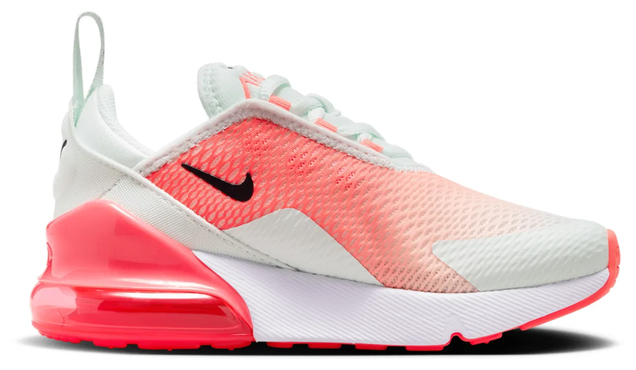 Кроссовки для девочек Air Max 270 Nike, цвет Barely Green/Black/Hot Lava