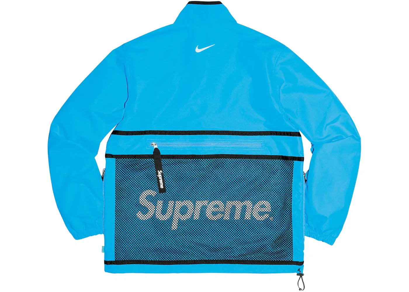 Мужская куртка Supreme Nike Trail Running Jacket, Blue — фото 3