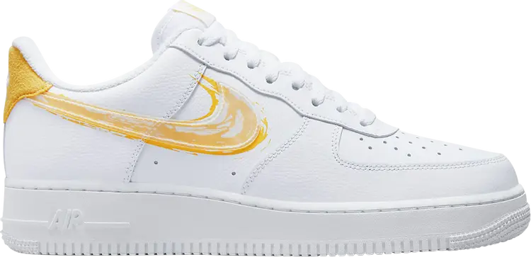 

Кроссовки Nike Air Force 1 '07 'Brushstroke - White Solar Flare', белый, Белый;серый, Кроссовки Nike Air Force 1 '07 'Brushstroke - White Solar Flare', белый