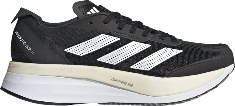 

Кроссовки Adidas Adizero Boston 11 'Black Carbon', черный