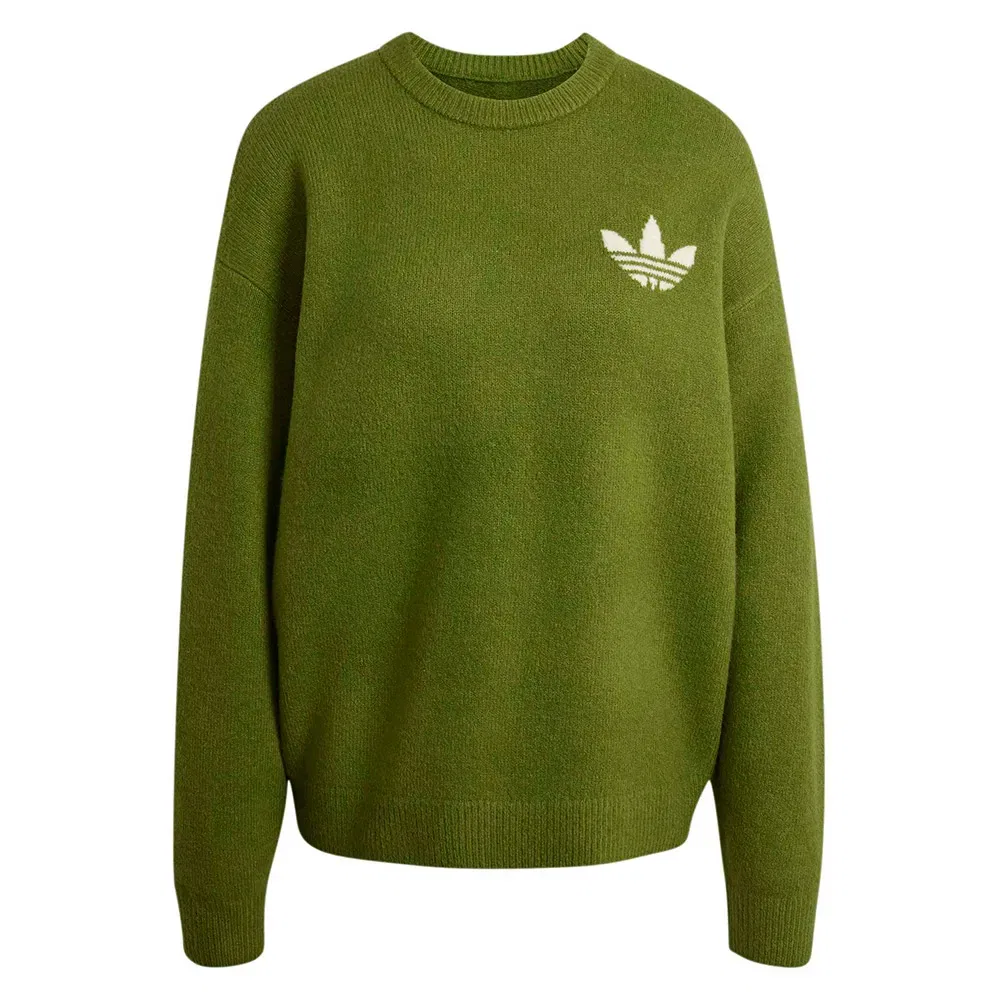 Толстовка трикотажная Athletic Dept Adidas Originals, зеленый — фото 3