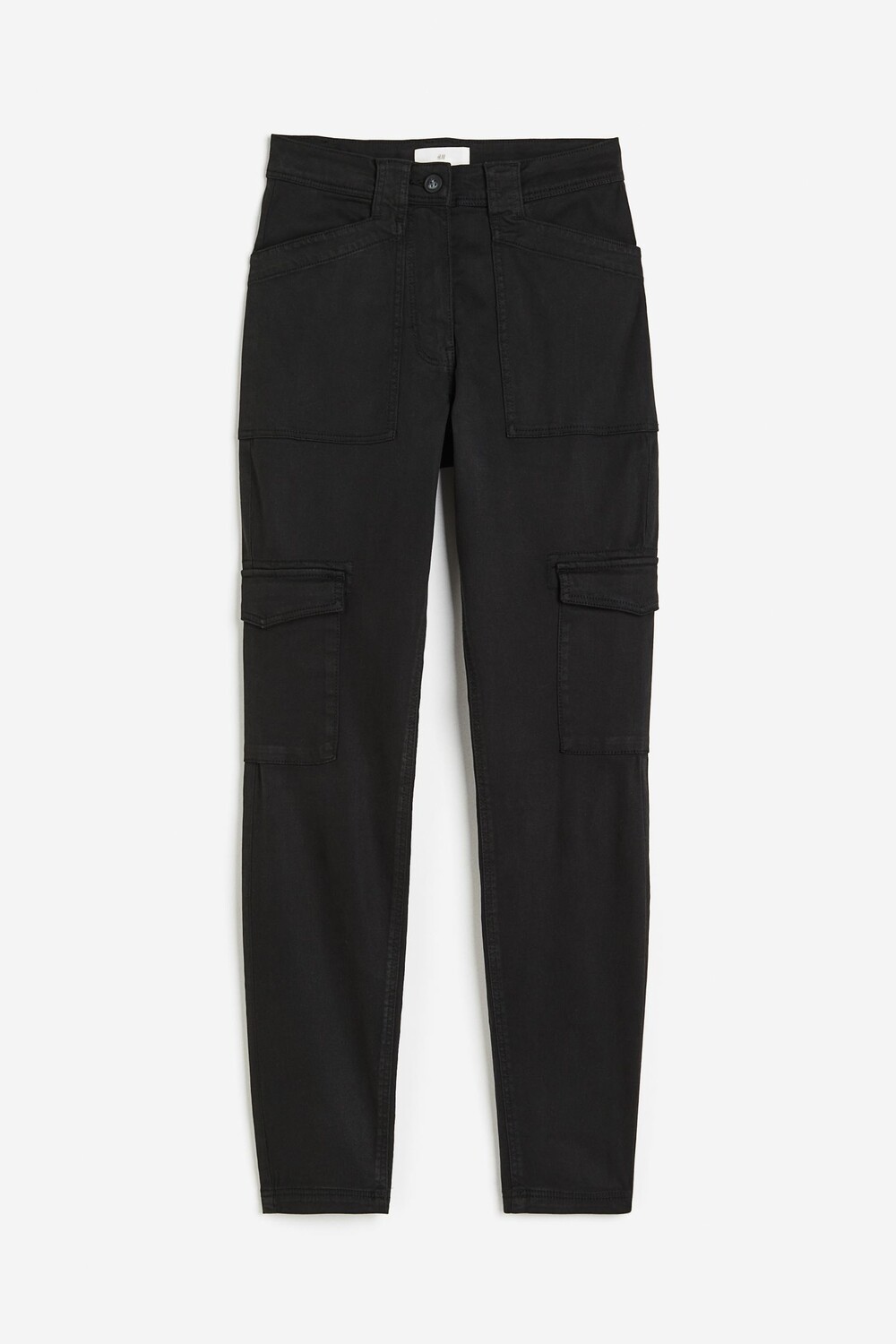 

Футболка H&M Lyocell-blend Cargo, черный