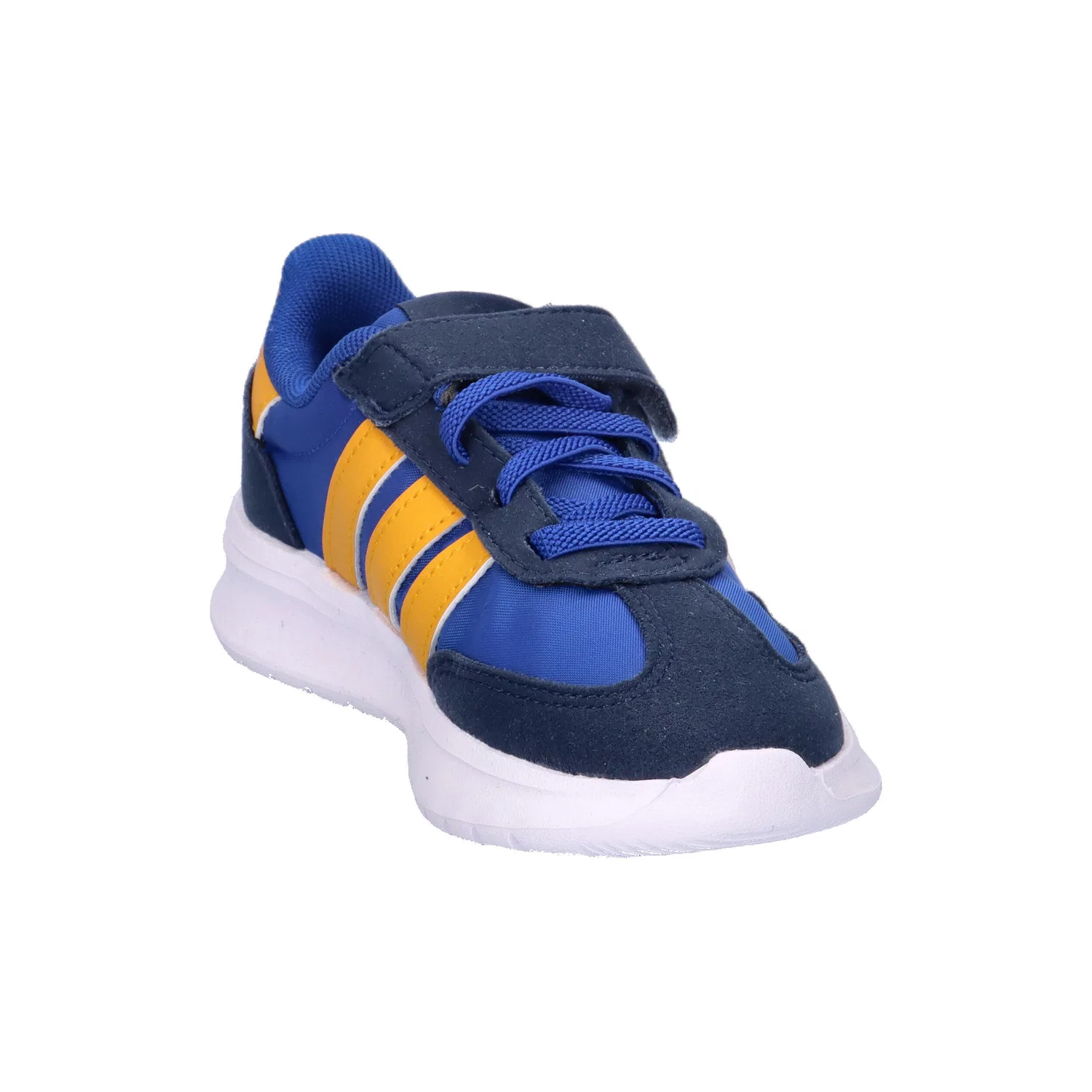 Детские кроссовки с ретро-дизайном RUN 70s 2.0 EL C Adidas, Konigsblau — фото 2